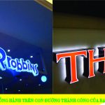 Thi công chữ nổi mica giá rẻ tại TP.HCM