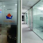 Thi công dán decal kính mờ văn phòng công ty giá rẻ tại TP.HCM