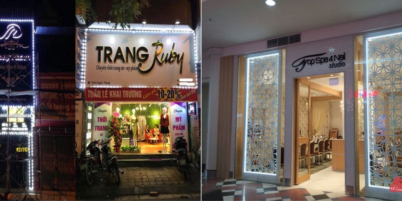 Làm biển hiệu đèn led